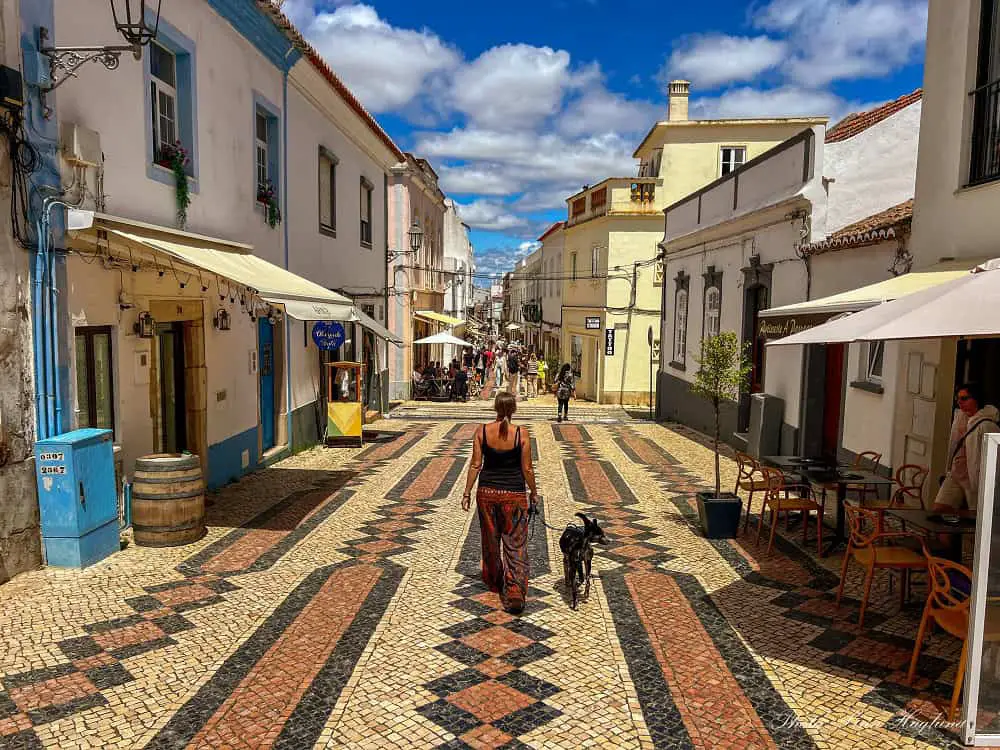 Back street in Lagos, Algarve